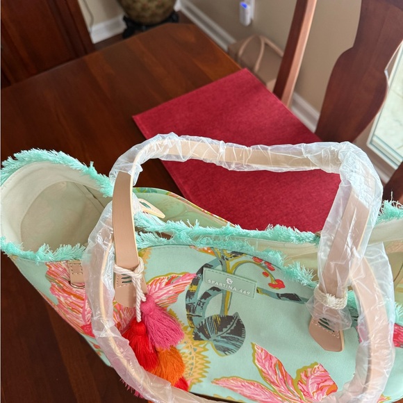 Spartina 449 Tropical Floral Tote - Picture 12 of 12